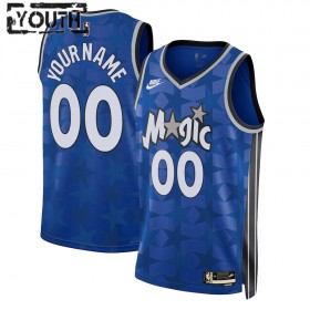 Camiseta Niños NBA Orlando Magic Personalizadas 2023-24 Nike Classic Edition Azul Swingman